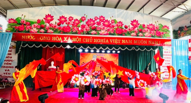 🌸🎉 HỘI THI VĂN NGHỆ “GIAI ĐIỆU TUỔI THƠ – DÂNG LÊN BÁC HỒ KÍNH YÊU” THÀNH CÔNG TỐT ĐẸP 🎉🌸